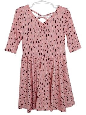 Dot Dot Smile Girls Dress Size 3T 4T Ballerina Confetti Twirl Pink